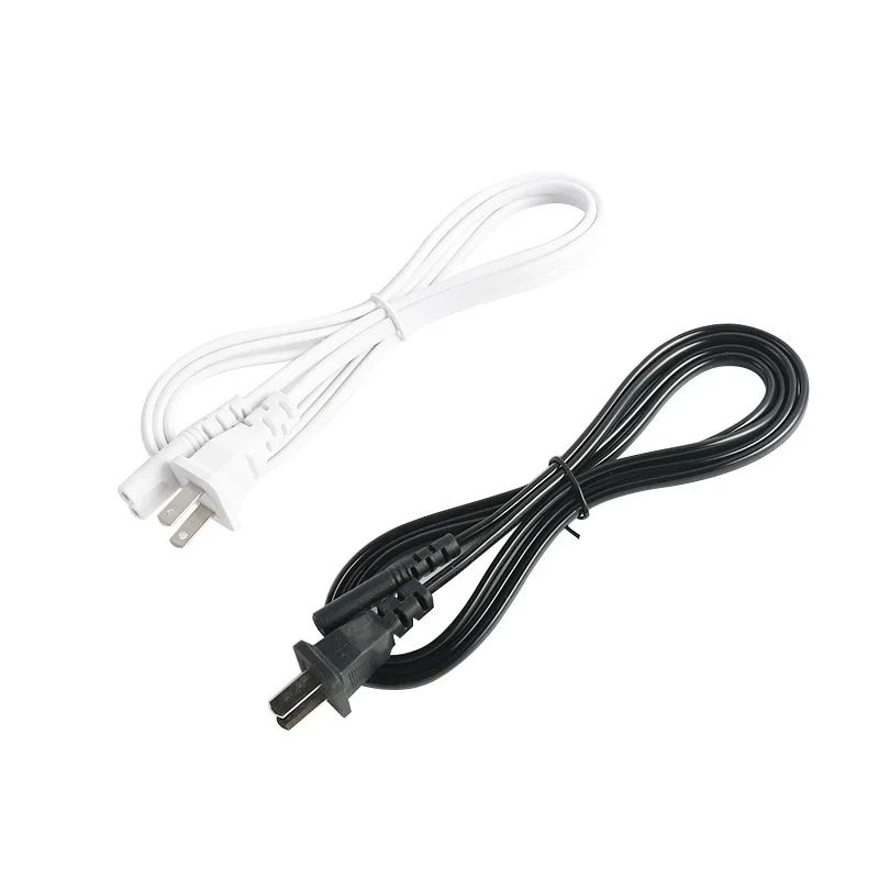 

1.5M American Standard Two-Hole Eight-Figure Power Cord with Two Flat Plugs Table Lamp Connection Cable Eight-Figure Design