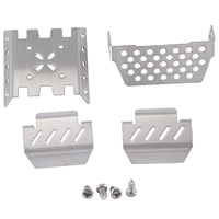 B66C Metal Chassis Armor Axle Protector Plate for YiKong YK4082 YK4102 YK4103 Absima Sherpa RC Crawler Car Upgrade Parts