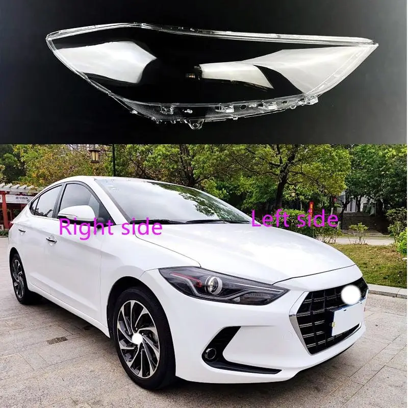 

For Hyundai Elantra 2019 2020 Car Headlight Shell Headlight cover Headlamp Lens Headlight Glass Auto Shell Cover