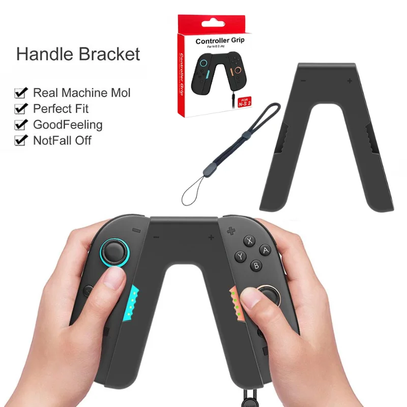 For JON-CON Handle Grip V Shape Controller Grip Handle Bracket For Nintendo Switch Joy Con Comfort Hand Grip Gaming Accessory