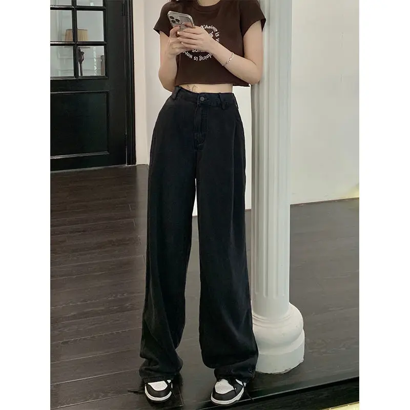 Y2k queimado jeans mulher térmica inverno quente velo forrado engrossado moda feminina confortável aconchegante macio pelúcia veludo
