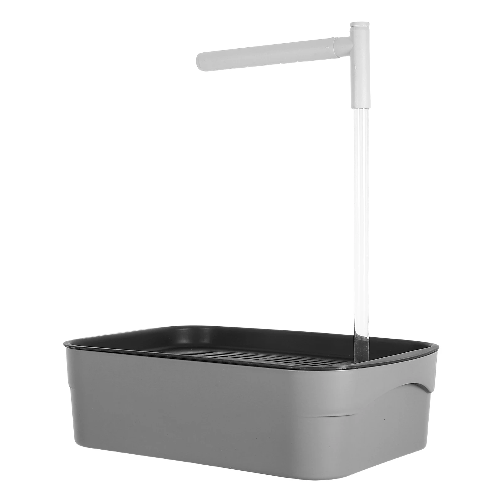 

Automatic Parrot Bathtub Bird Shower Small Cage Accessories ABS Fountain for Parakeets Cockatiels Bathing Tub with Ring Sprayer