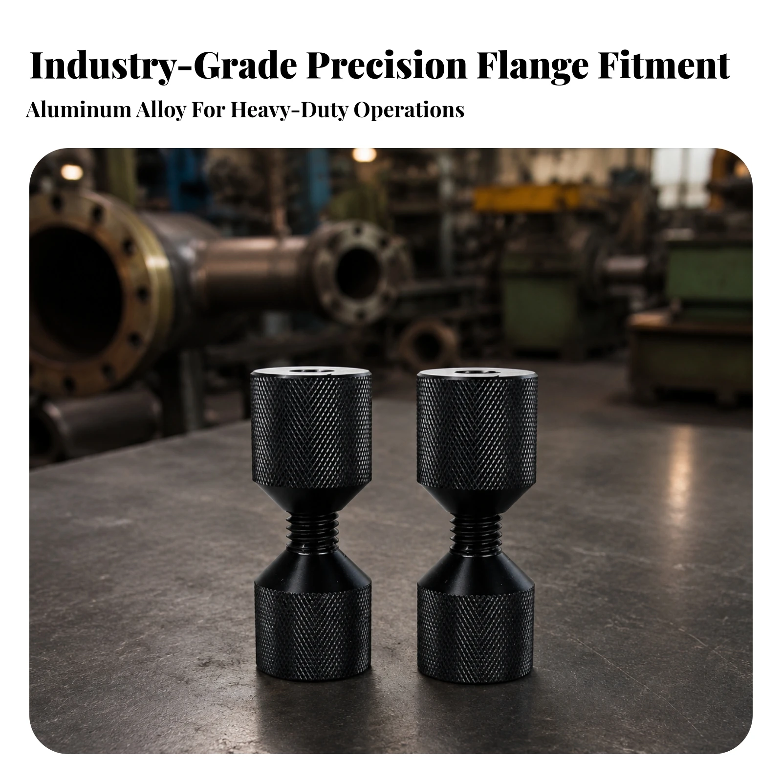 Flange Alignment Pin Threaded Flange Align Pin Hardware CNC Machined Tool Corrosion-Resistant for Pipefitters