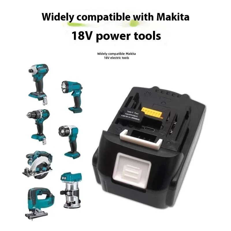 

2025 NEW original Makita 18V 6.0Ah Rechargeable Battery for Makita 18V BL1830 BL1830B BL1840 BL1840B BL1850 BL1850B Power Tools