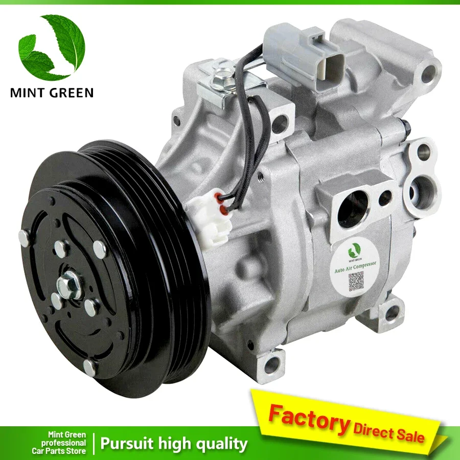 AC Compressor For Toyota Echo 2000-05 1.5L 8831052080 88310-52080 8831052351 88310-52351 8832052010 88320-52010