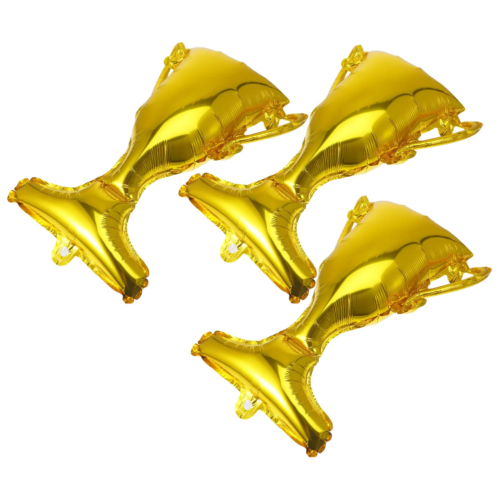 

3Pcs Aluminum Film Trophy Balloon Graduation Party Decoration Champion Foil Balloon Supplies Sports Party Decoration