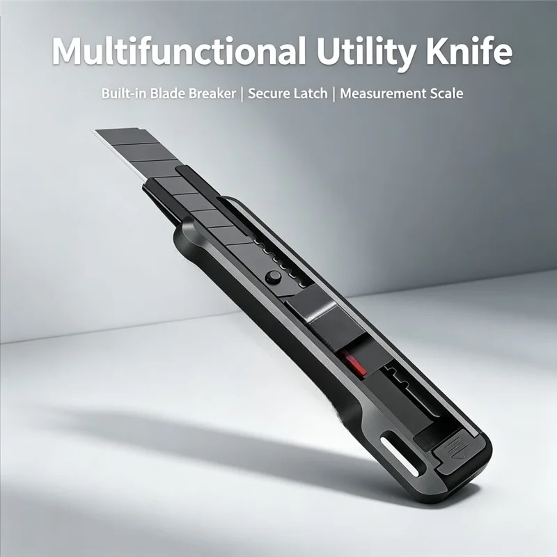Stretch Utility Tool Paper Cutters Carbon Steel Pocket Tool HeavyDurable Build with Safety Lock Handcraft DIY Sharp Pocket Knife