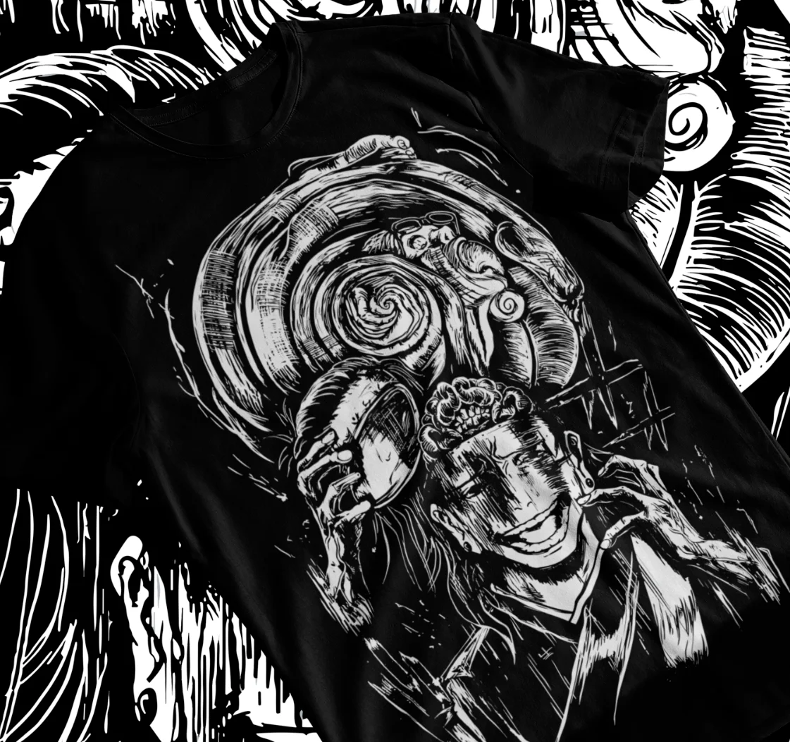Geto Suguru Brein Jujutsu Kaisen Gojo Kenjaku Anime Manga Unisex Shirt Zacht T-Shirt