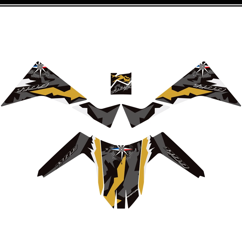 

For CRF 1100L CRF1100L CRF1100 Africa Twin AfricaTwin Adventure ADV Sports Tank Pad Fuel Oil Protector Stickers Decals