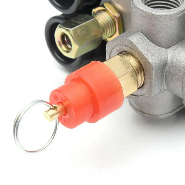 Электромагнитный клапан 175psi 4 Port Air Compressor Pressure Switch Manifold Regulator+safety Valve Pneumatic Part Air Compressor Switch Blanking Plugs Пневматика — деталь 4
