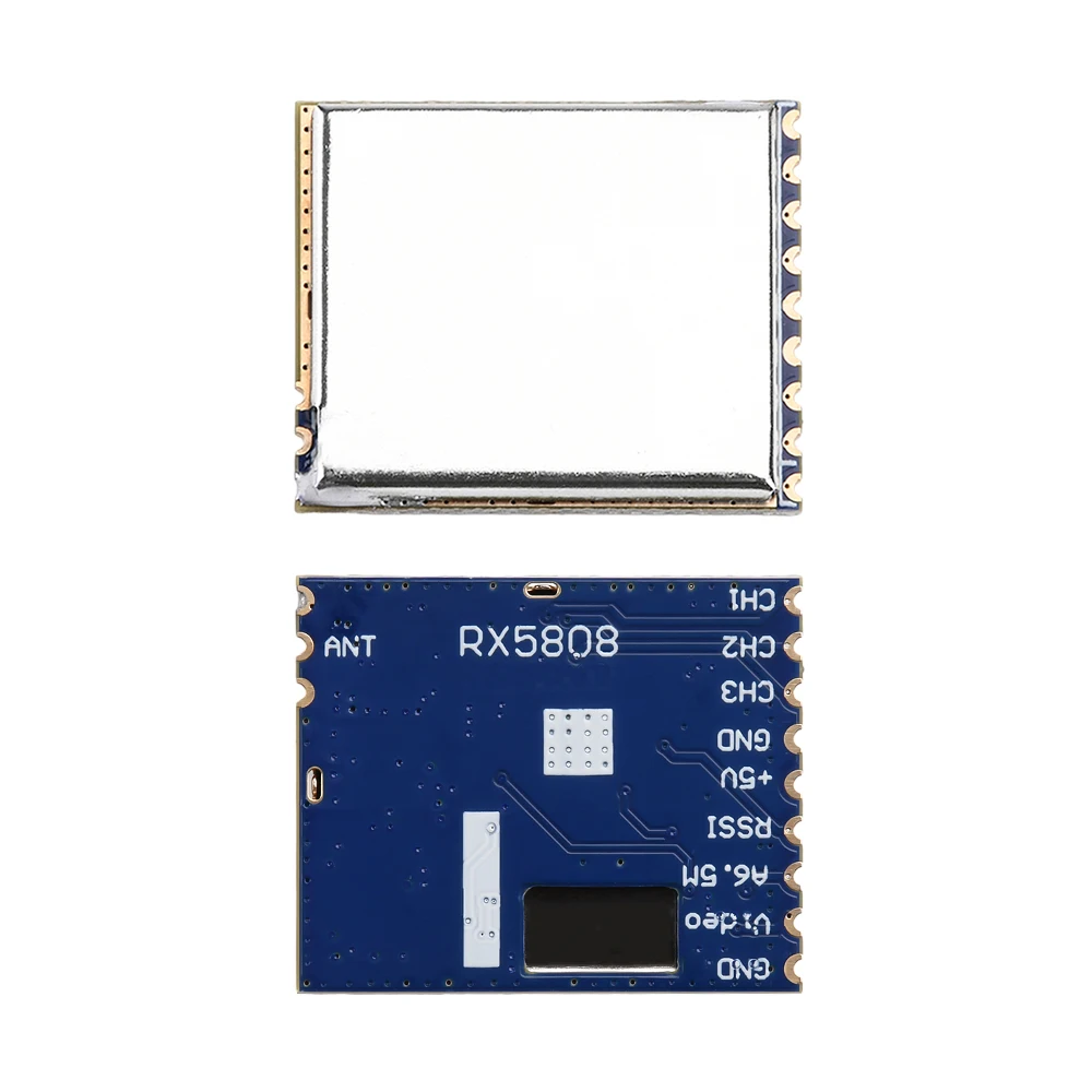 RX5808 Audio and Video Receiver Module SPI Control Low Power High Precision  5645-5945MHZ  -90dBm