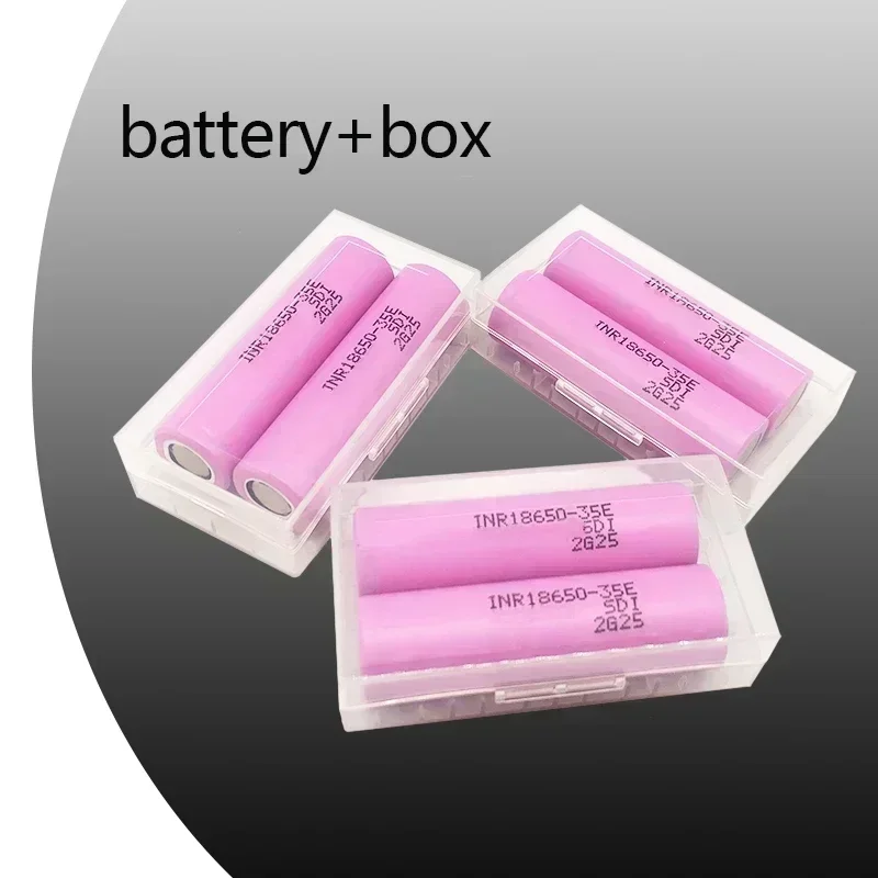 18650 battery 3500mAH 100% INR18650-35E genuine 3.7 V 20A rechargeable battery toy electric tool flashlight rechargeable lithium