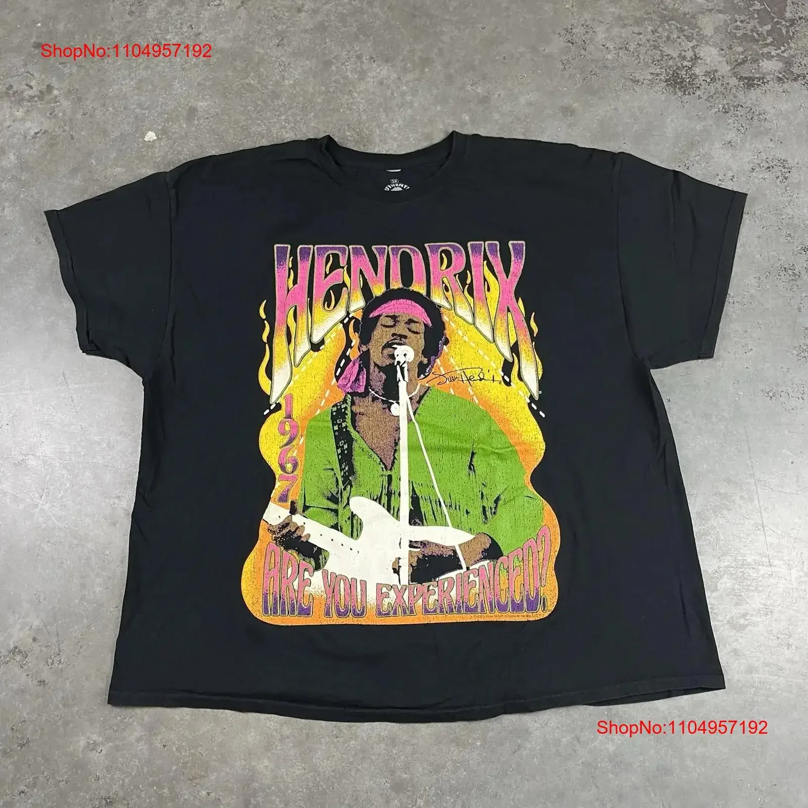 

Jimi Hendrick футболка мужская XXXL черная красочная рок-музыка предварительно винтажная стираная унисекс модная стильная повседневная слегка мужская