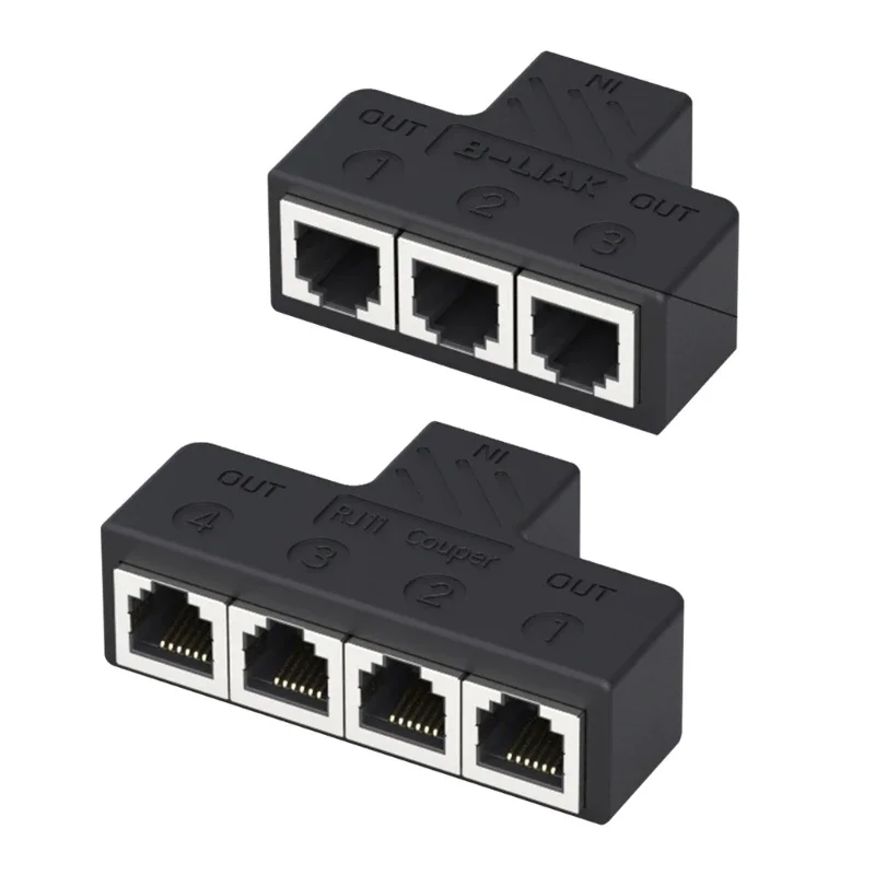 3 Way/4Way RJ11 6P6…