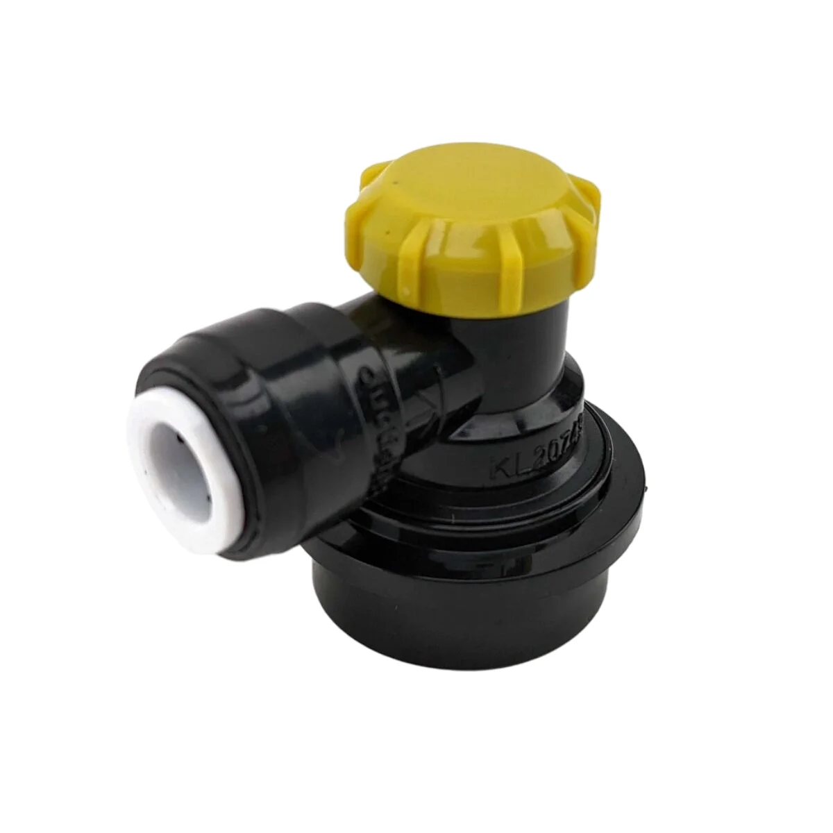 KegLand Ball Lock Disconnect (Black/Liquid) - Duotight 8mm (5/16