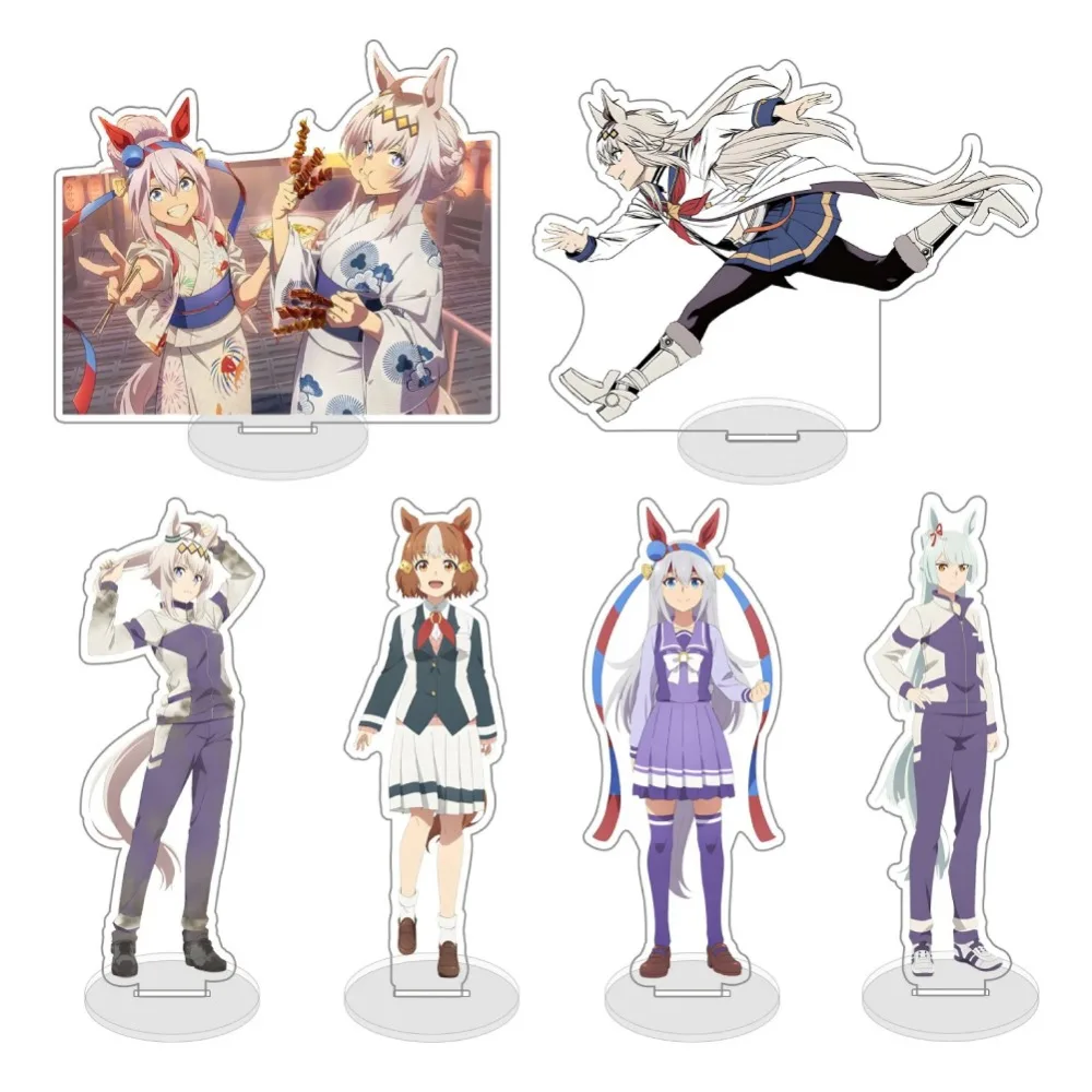 

Diy PrettyDerby Anime Peripherals Customized Transparent Acrylic Board Figure Stand Model Cartoon Desktop Ornament Holiday Gifts