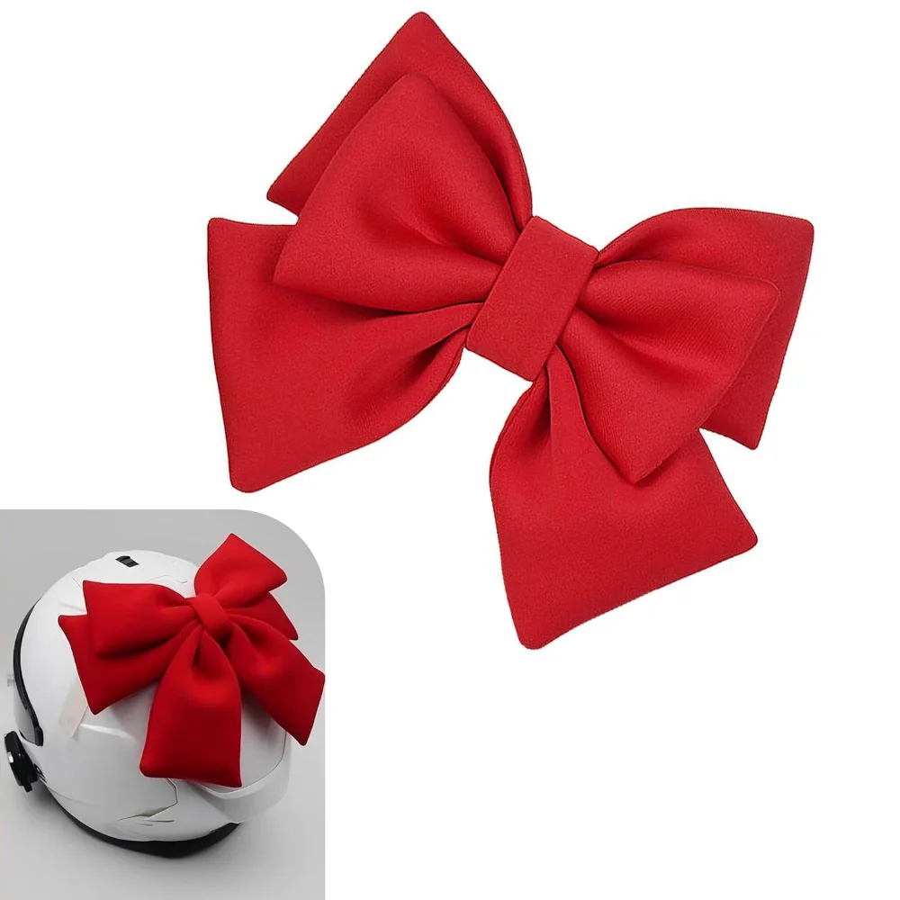 

Bow Helmet Accessory Removable Helmet Bow for Women Cute Motorcycle and Electric Vehicle Decoration