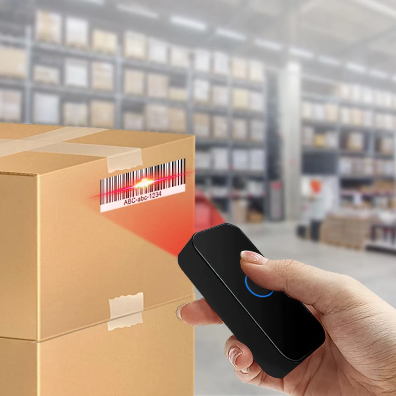 Portable Mini Wireless 2D Barcode Scanner Light USB Interface Compatible With Android Windows Linux IOS Systems In Stock!