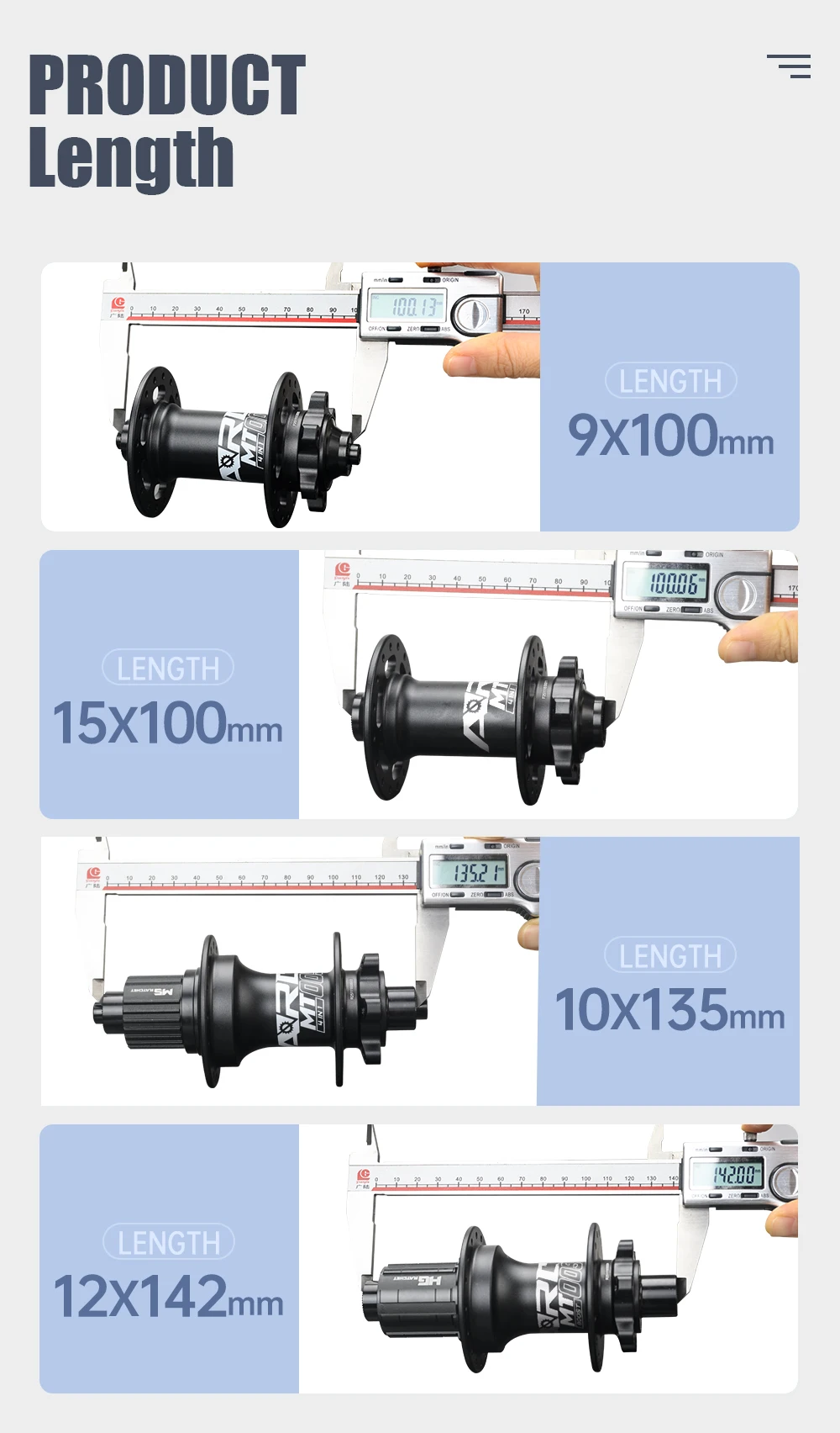 ARC 009 PRO BOOST 4-in-1 MTB-Nabe mit NBK-Lagern, Mountainbike-Nabe 135mm 142mm 148mm, Ratchet 80T Aluminiumlegierung für 8 9 10 11 12 Gänge – Detail 9