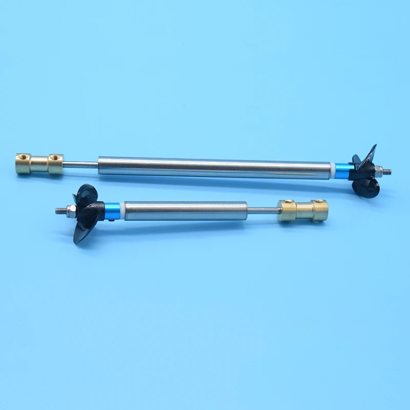 3mm RC Tekne Mili Balıkçı Gemisi Yedek Parçaları 3mm Tekne Mili Tahrik Mili + Kaplin + 3 Bıçaklı Pervane Rc Tekne