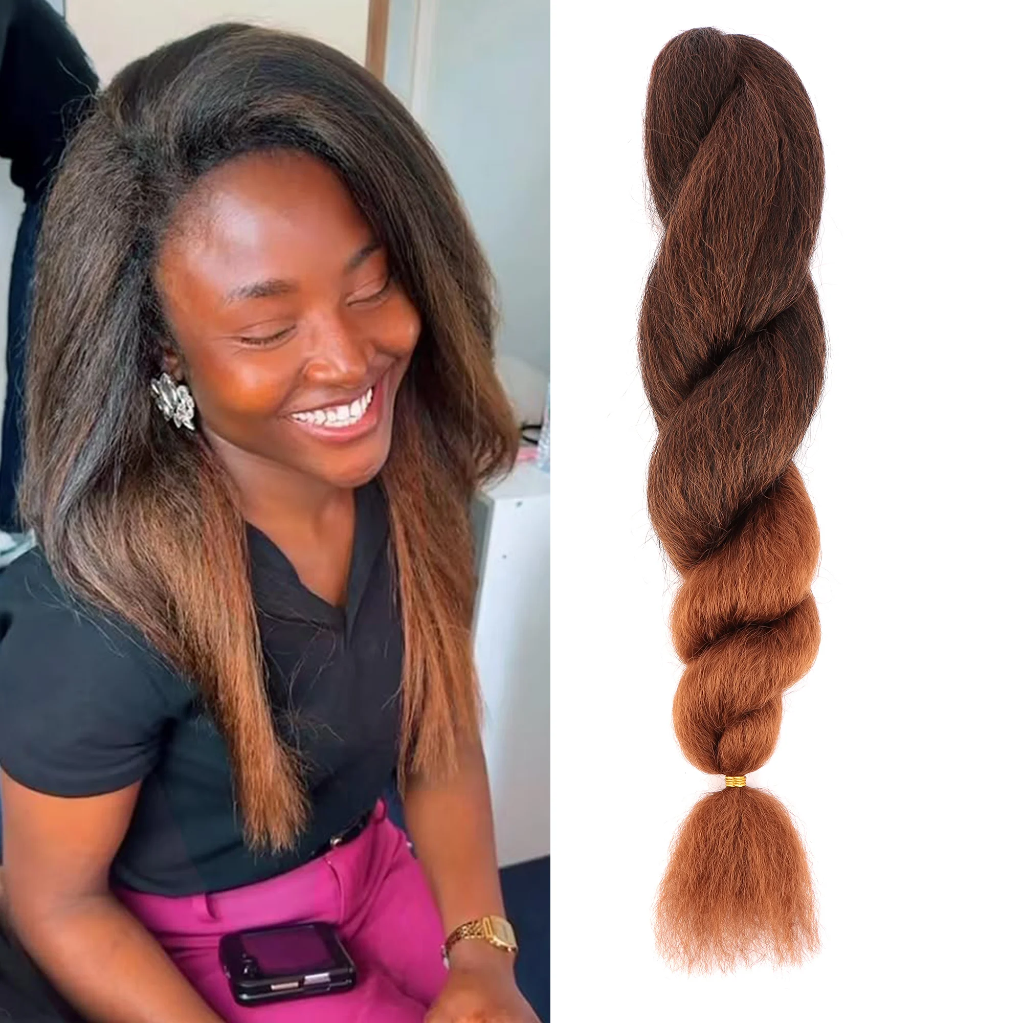 

Лучшее качество, кудрявые прямые вязанные крючком синтетические волосы, такие как натуральные волосы, дропшиппинг, товары с заколками для волос крючком