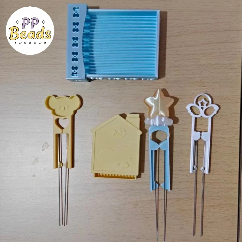 2.6mm Hama Perler Fuse Beads Puzzle DIY Craft Kit Bead Pen & Bead Shovel Tool Set Creative Educational Handmade Project for Kids