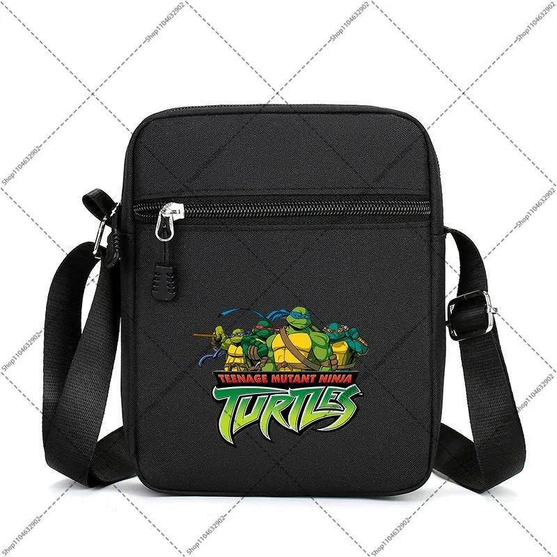 Teenage Mutant Ninja Turtles Shoulder Bags for Women Men Fashion Crossbody Bag Outdoor Portable Unisex Handbags Party Gifts New view 4