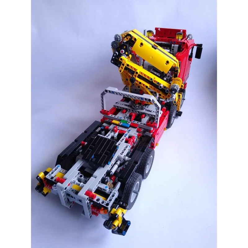 MOC-78791 New City Crane Truck Building Blocks Model, 2433 Parts, Creative Toy Gift for Boys, Children, Birthday, and Christmas