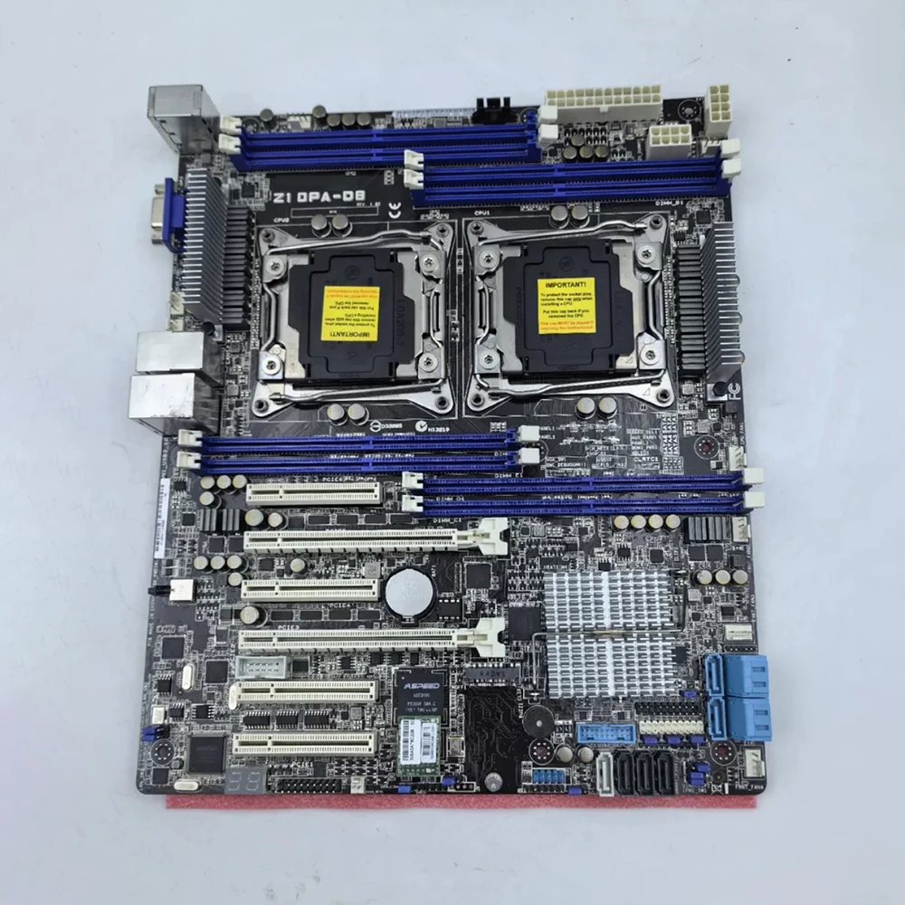 Z10PA-D8 2-Way Server Motherboard For ASUS C612 Socket LGA 2011-3 V3 V4 DDR4 X99 X99M