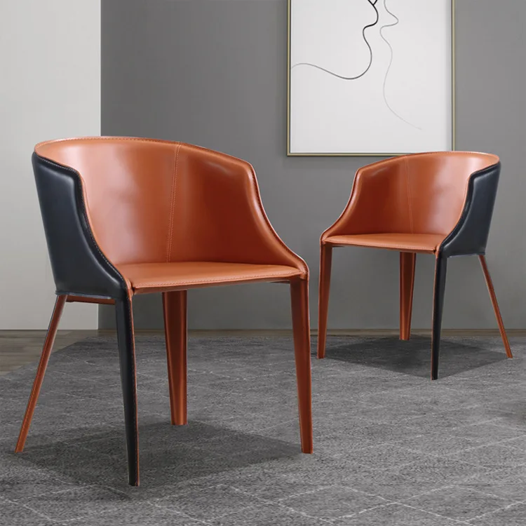 //Factory Direct Sale Nodic Custom Made Steel Dining Chair Room Seating Chairs Home Furniture