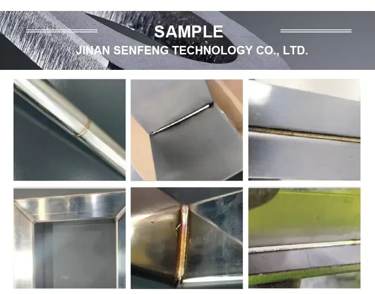 SENFENG S High Configuration Small With Welding Wire Feeder System  800W Portable Laser Welding Machine Stainless Steel/Aluminum