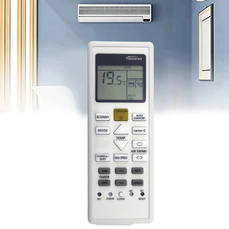 Replace AC Remote Control A75C12650 For Panasonic Air Conditioner A/C Remote Control