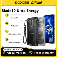 Global Version DOOGEE Blade10 Ultra Energy Rugged Phone Gemini AI 10.7mm Ultra-thin 6150mAh Battery  Android 15 Smartphone NFC