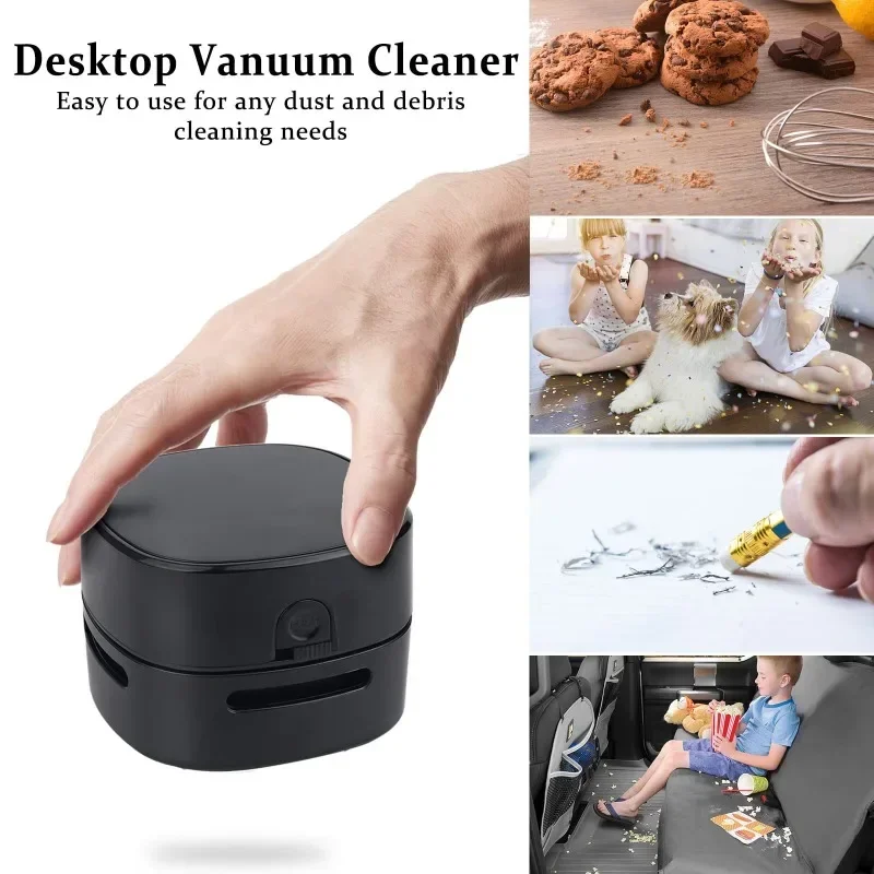 Mini Portable Battery Powered Handheld Electric Keyboard Vacuum Cleaner Desktop Computer Laptop Dry Dust