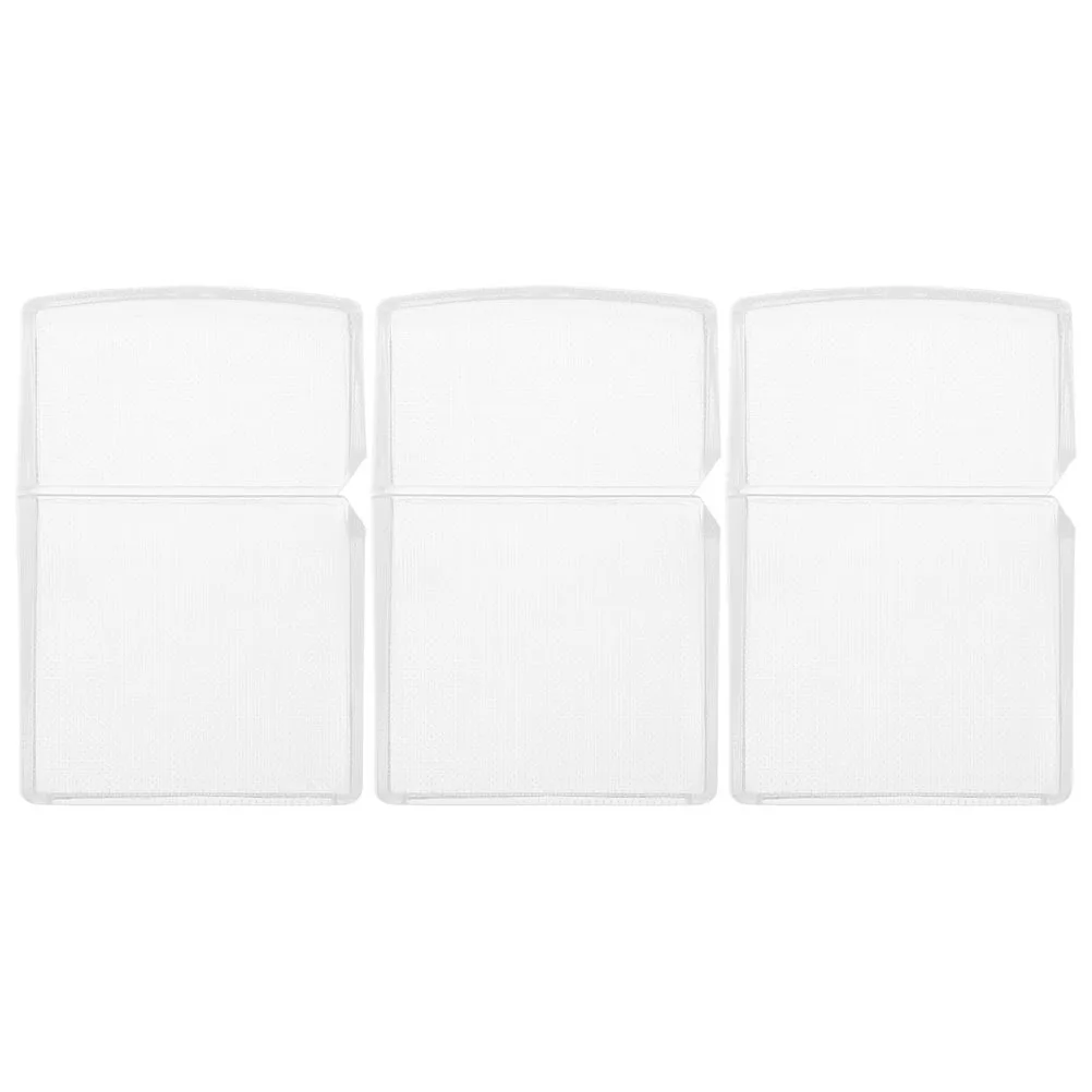 3pcs Clear Case Cover High Transparency Protective Sleeve For Lighter Scratch Resistant Fit Portable Outdoor