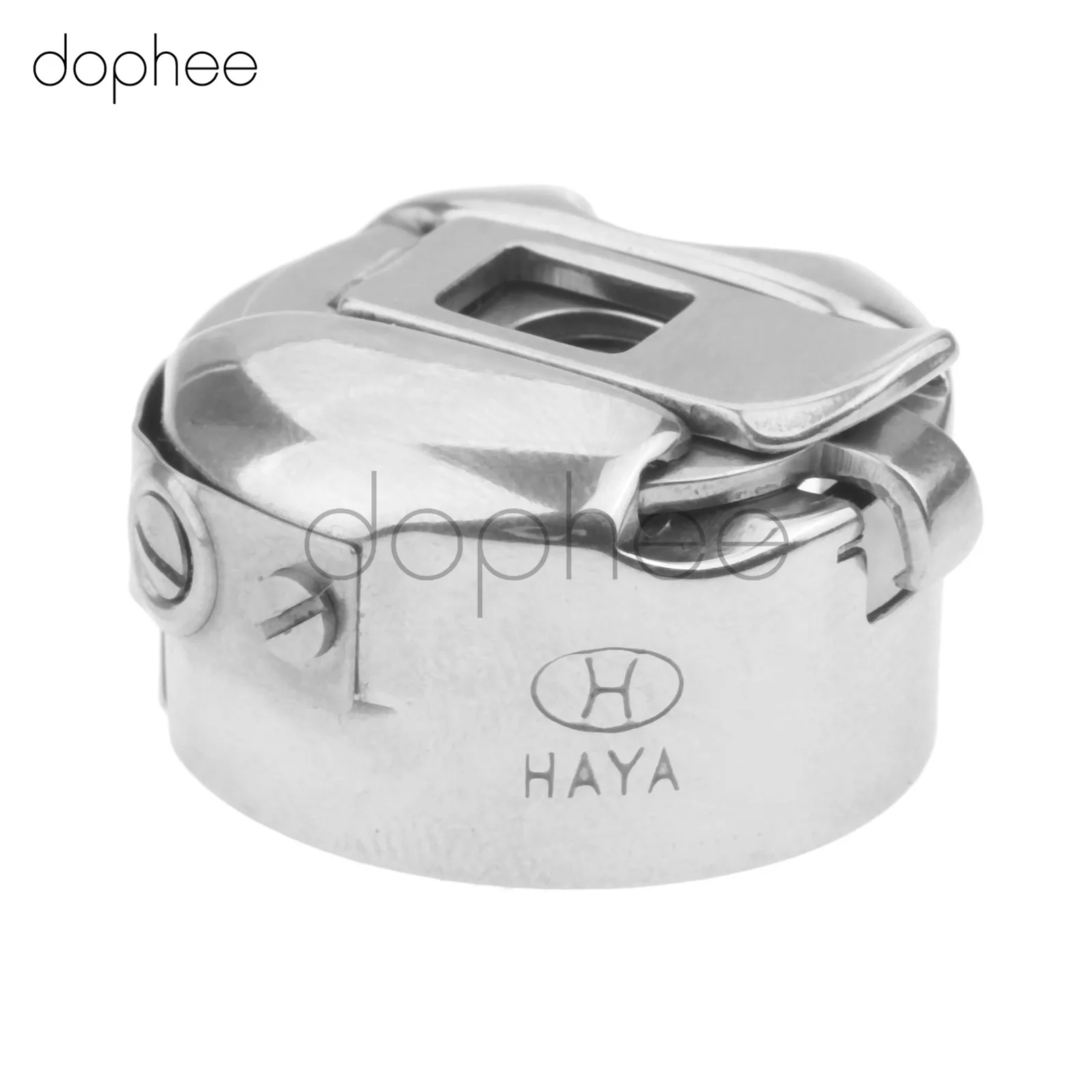 dophee 1pcs Steel Bobbin Case Hem size 1/8 for Industrial Sewing Machine Lockstitch for BROTHER SINGER PFAFF Sewing Machines