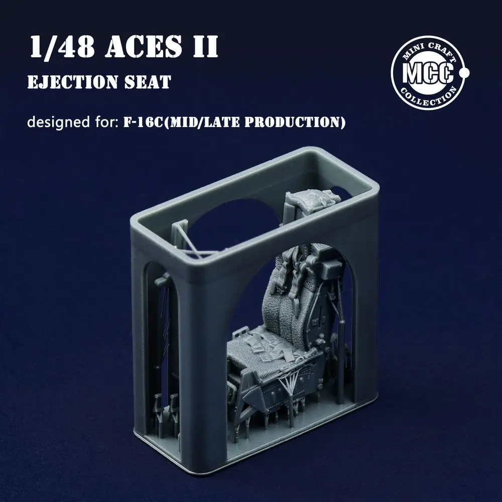 MCC 4812 1/48 ACES II Ejection Seat For F-16C (Mid/Late Production) (1pcs) - Upgrade Detail Set