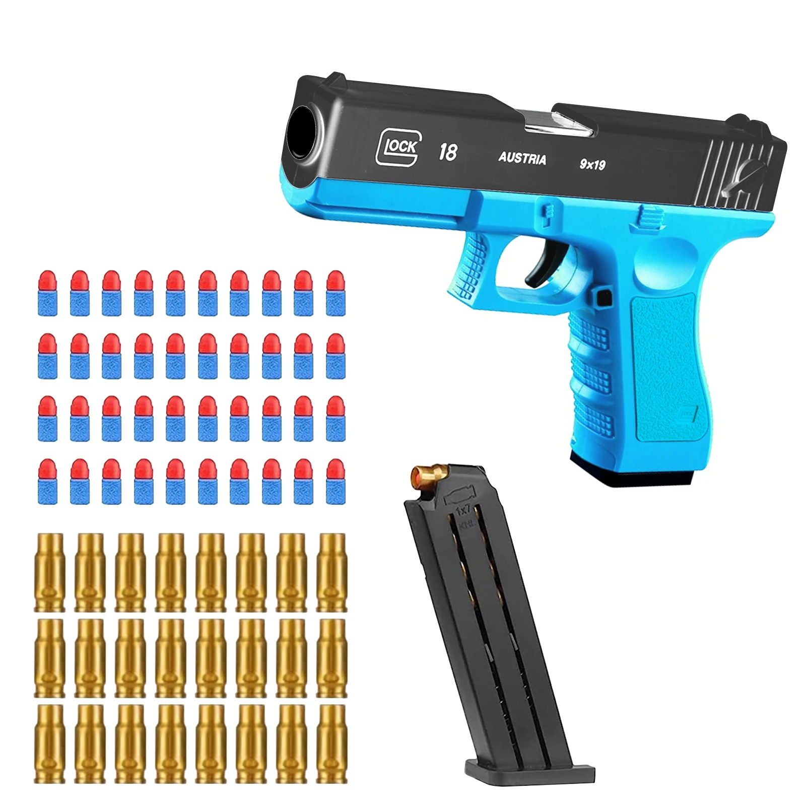 Cheap Toy Gun For Boys Soft Bullets Toy Gunw Cool Toys Pistol Dropshipping Christmas Gifts Age 6+