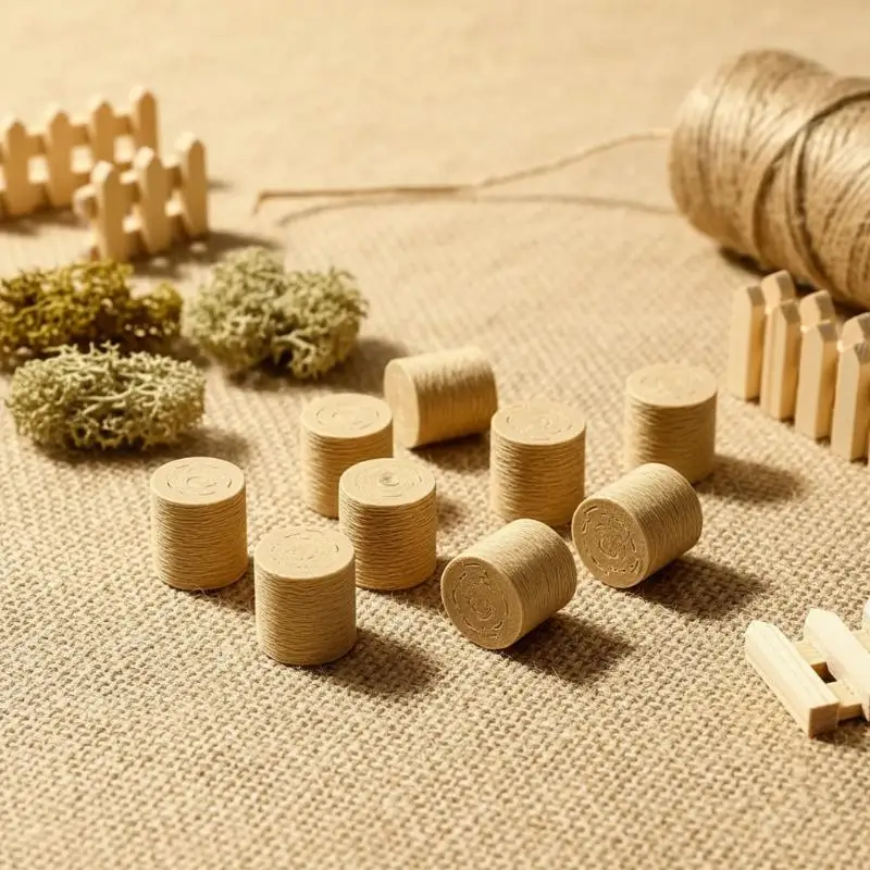 8/16pcs, Realistic Haystack Miniature Landscape Decoration, Hay Bale, Plastic Model Accessories, Farm-themed Ornament