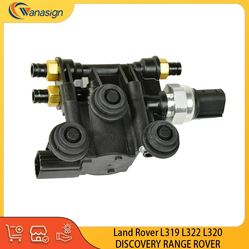 AUTO ENGINE PARTS Air Suspension Solenoid & Valve Kit Set For LAND ROVER DISCOVERY RANGE ROVER SPORT L319 L322 L320 2002-2018