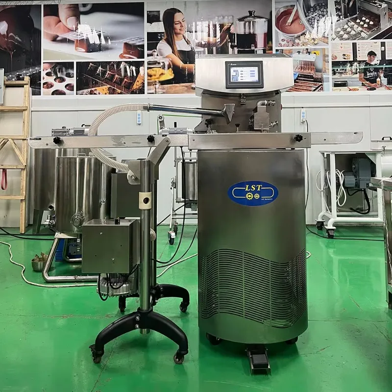 LST Automatic Batch Tempering Machine 25/60/100L  High Quality  Chocolate Tempering Machine for Sale
