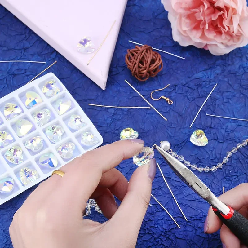 20/25/30/40/50 مللي متر الفولاذ المقاوم للصدأ شقة رئيس دبابيس أقراط النتائج الإبر لصنع المجوهرات النتائج اكسسوارات DIY بها بنفسك لوازم