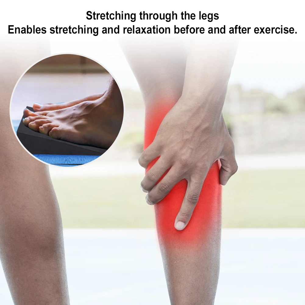 كتل إسفين اليوغا ألواح مائلة قابلة للتمدد ، منحدر القرفصاء الخفيف ، دعم المعصم أسفل الظهر للتمارين الرياضية ، اللياقة البدنية في صالة الألعاب الرياضية ، 1: 1: 2 #4