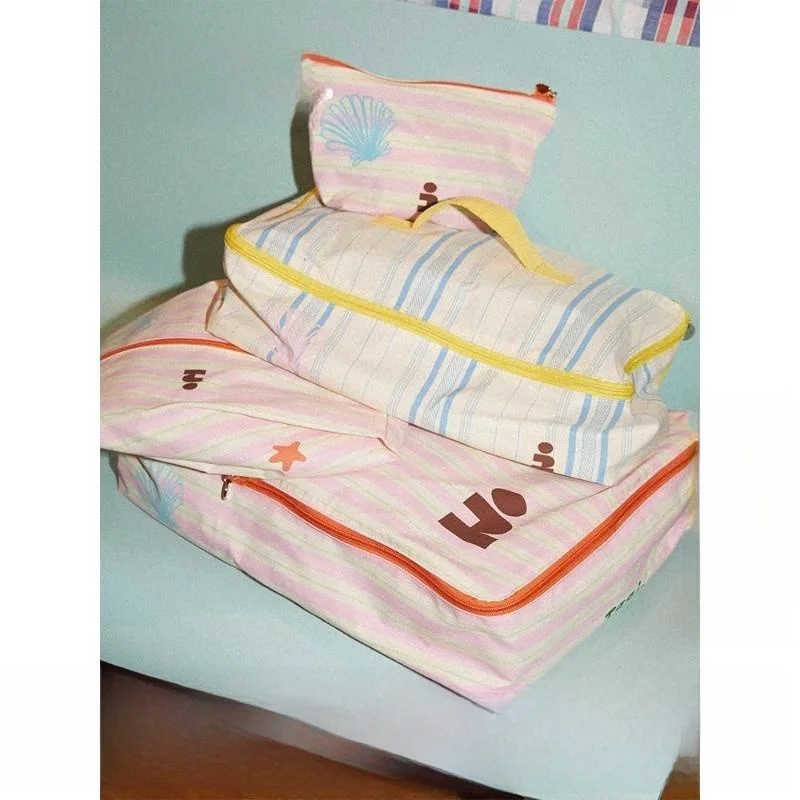 portable-printed-stripe-luggage-storage-bag-set-cute-tagi-linbebe-polyester-fiber-family-storage-tools-four-piece-suitcase