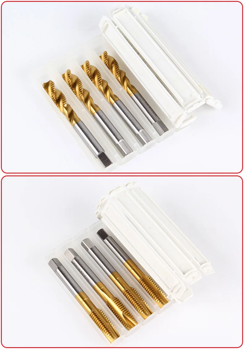 Metal Screw Thread Tap Threading Tools M2M3M4M5M6M8M10M12M14 M16M18M20M22M24 Hand Tools Special tapping bit for stainless steel
