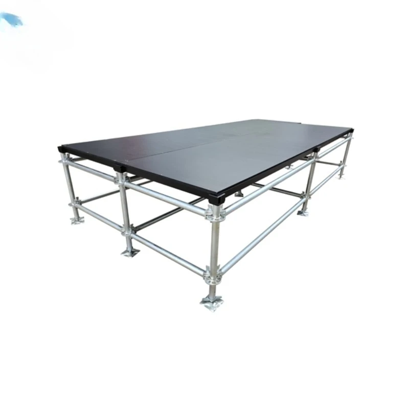 

Metal Stage Platform Music Festival Portable Layer Steel Galvanized Deck Ring Lock Stage