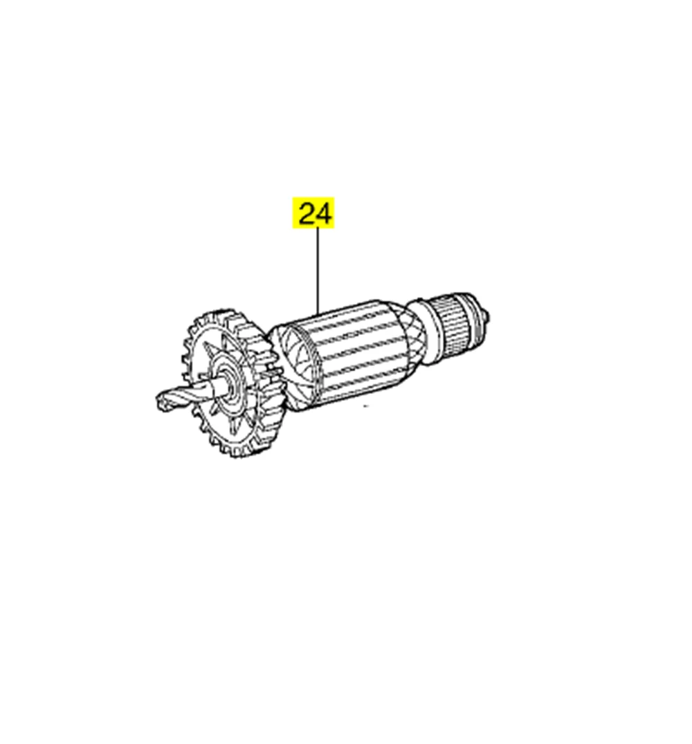 

220-240V Armature Rotor for METABO BDE1100 BDE 1100