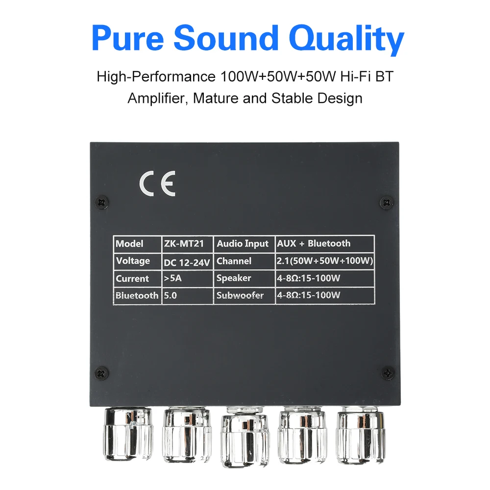 2.1 Channel BL Digital Power Amplifier Module High and Low Tone Super Heavy Subwoofer High Power