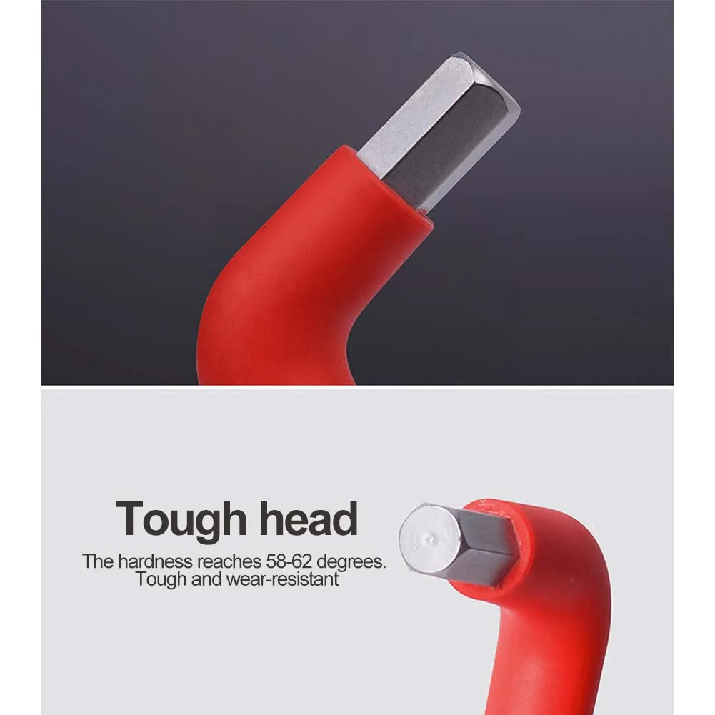 

Шестигранный ключ, изолированный ключ 1000 В, электрическая работа, защита от поражения электрическим током, изоляция, защитный чехол, резка мощности не требуется