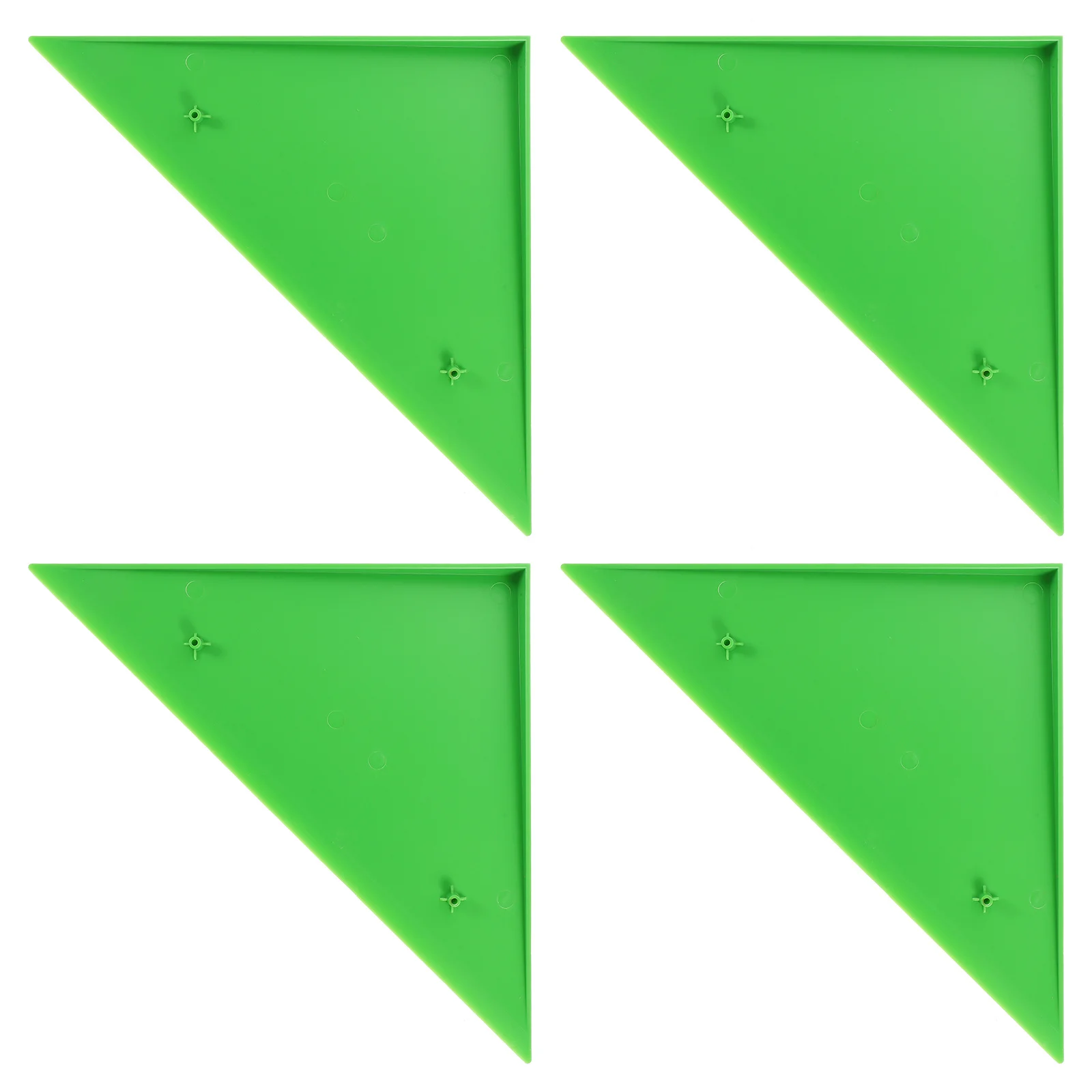 4 قطعة واقيات زوايا طاولة فووسبالل العالمية متينة ABS مضادة للخدش سهلة المثلث زاوية الطاولة المثلثة #5